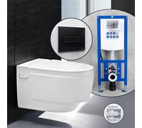 Pack complet WC japonais Geberit AquaClean Tuma Comfort et bâti-support neeos,, 146210111+16601BM#SET, Comfort