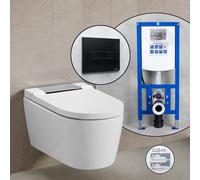 Pack complet WC lavant Geberit AquaClean Sela et bâti-support neeos,, 146220211+16601BM#SET,