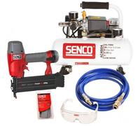 Pack Compresseur silencieux sans huile 4L AC4504 + cloueur pneumatique FINISHPRO18MG - SENCO - AFN0024KIT