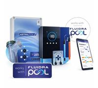Pack connecté au sel ASTRALPOOL : pour piscine 90 m3
