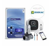 Pack connecté au sel Zodiac IQ : pour piscine 50 m3