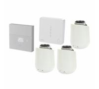 Pack Connected Home : Hub + thermostat filaire + 3 têtes thermostatiques - SIEMENS : PACK3