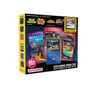 Pack Console de jeux rétrogaming Blaze Capcom Super Pocket + Taito 1 Activision 1 Rare 1 + 3 cartouches Evercade
