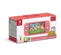 Pack Console Nintendo Switch Lite Corail + Animal Crossing : New Horizon + 3 mois d’abonnement Nintendo Switch Online Rose G