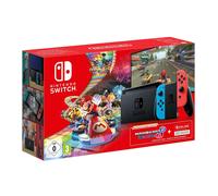 Nintendo Switch + Mario Kart 8 Deluxe console de jeux portables 15,8 cm (6.2") 32 Go Écran tactile Wifi Noir, Bleu, Rouge