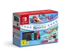Pack Console Nintendo Switch Néon Switch Sports + 12mois d'abonnement Nintendo Switch Online Rouge et Bleu Néon G