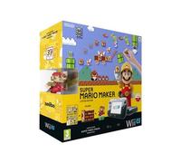 Pack Console Nintendo Wii U Noir + Super Mario Maker + Figurine Amiibo Mario Anniversaire