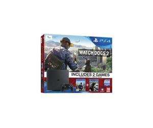 Pack Console PS4 1 To Slim + Watch Dogs 2 + Watch Dog
