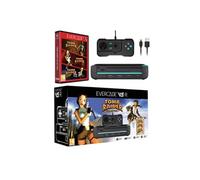 Pack Console rétrogaming pour Evercade VS-R Gris et noir + 3 jeux Tomb Raider Collection 1