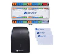 Pack contrôle d'accès : 1 centrale 4 portes, 1 lecteur sécurisé OSDP et 3 badges - AIPHONE AZPACKSECUR