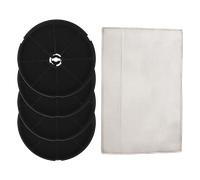 Pack Cooke & Lewis VHB60/VHW60 - 4x filtre à charbon et 1x filtre métallique