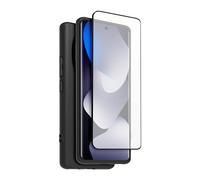 Made For Xiaomi Pack coque TPU et verre trempé 3D pour Redmi Note 15 Noir/Transparent