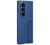 Samsung Coque silicone EF‑MF966 pour Galaxy Z Fold7 – Antichoc, adhérente, support doigt – Bleue