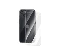 Pack Coque et Verre Trempé iPhone 13 Antichoc Transparent