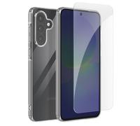 Pack Coque et Verre Trempé pour Galaxy A37 Protection Intégrale Antichoc Mayaxess Transparent
