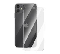 Pack Coque et Verre Trempé pour iPhone 11 Protection 360° et Anti-Chocs Mayaxess Transparent