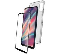 Wiko Pack coque transparente + verre trempé pour View 5 / View 5 Plus 6,55" (16,6 cm)