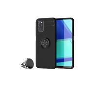 Pack Coque magnétique aimantée Housse Protection Oppo A72 avec Support Stand Voiture Magnétique à Grille d'aération Universel sans Fil - Accessoires