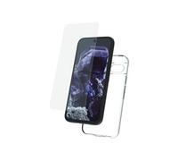 Pack Coque plus Verre pour Google Pixel 8A Souple Transparent