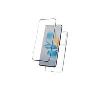Pack Coque plus Verre pour Honor 100 5G Souple Transparent