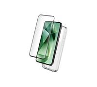 Pack Coque plus Verre pour Samsung Galaxy S24 FE Flexible avec SmartFrame Transparent