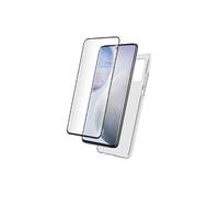 Pack Coque plus Verre pour Vivo X60 Pro Transparent
