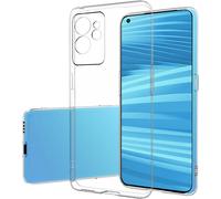 Pack Coque Silicone Tpu Transparent + 3 Verres Trempés Pour Realme 9i ¿ Protection 360°, Anti-Jaunissement Et Bords Rehaussés Antichoc