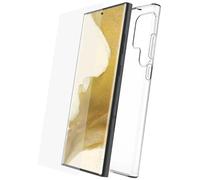 Pack coque smartphone souple et verre trempÃ© MyWay Starter Samsung Galaxy S23 Ultra Blanc TU