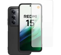 Pack coque TPU et verre trempé pour Redmi 15 4G/5G