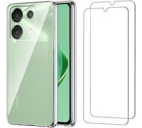 Pack Coque Tpu Transparente + 2 Verres Trempés Pour Umidigi G9 5g (6,75"") - Silicone Souple, Bumper Antichoc Ultra-Mince