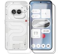 Pack coque transparente en TPU et protection ¿cran vitre en verre tremp¿ pour Nothing Phone (2a) Plus - XEPTIO