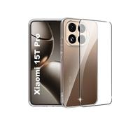 Pack coque transparente en TPU et protection écran vitre en verre trempé pour Xiaomi 15T / 15T Pro 5G -
