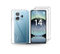 Xiaomi Redmi Note 14 4G coque tpu protection transparente et vitre