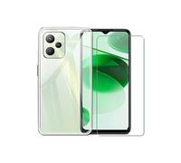 Pack coque transparente en TPU et vitre protection écran en verre trempé pour Realme C35 4G - XEPTIO