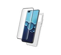 Pack Coque plus Verre pour Huawei P40 Transparent