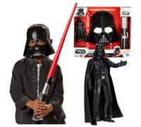 Hasbro Pack Star Wars Côté obscur Dark Vador - Sabre laser rouge, masque, figurine 15 cm dès 4 ans