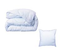 Couette Dodo Pack couette 140 x 200 cm + 1 oreiller 60 x 60 cm - Protection Totale anti acariens - ANGE GARDIEN