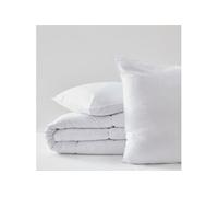 Pack Couette Blanrêve 140 x 200 cm + oreiller 60 x 60 + oreiller 45 x 70 Gamme Microfibre Douceur traité Anti Acarien