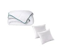 Pack Couette chaude 220 x 240 cm + 2 oreillers 60 x 60 cm recyclés de DREAMEA - ROSA