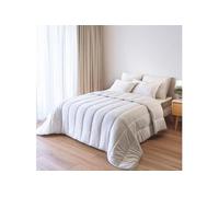 Pack couette chaude hiver et oreiller anti-acariens et anti-bactériens 140x200 cm