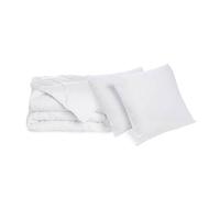 Pack Couette Chaude + Oreillers Lavable à 95 pour lit 2 Personnes - Couette 220x240cm + 2 oreillers 60x60cm