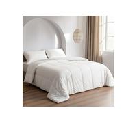 Pack couette été 240x220 et oreiller moelleux bio -