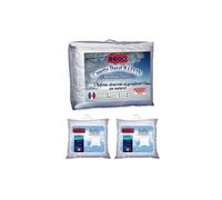 Pack couette naturelle 220 x 240 cm + 2 oreillers Duvet 65 x 65 cm - BAFFIN