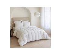 Pack couette tempérée mi-saison 140x200 et oreiller moelleux -