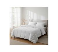 Pack couette tempérée mi-saison et oreiller anti-acariens 240x220 cm