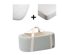 Pack couffin Kuko Farrow + alèse et drap housse blanc