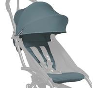 Pack couleur BABYZEN YOYO 6+, Aqua - Textile uniquement: Coussin d’assise, capote assortie et poche arrière zippée - Requiert un cadre YOYO2 (vendu séparément)