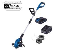 Pack coupe-bordure sans fil C-LT300-X - téléscopique + fonction 2 en 1 - SCHEPPACH 20V IXES + batterie 2Ah + chargeur