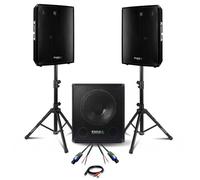 PACK CUBE 1512 + DISCO 12 + PIEDS + CÂBLES