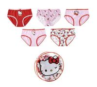 Pack Culottes Single en Jersey Hello Kitty pour Fille - Pack Culottes Hello Kitty avec Design Enfant pour Usage Quotidien, Multicolore, 4-5 Ans